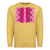 Antique Gold Breast Cancer Brushstrokes Premium Sweatshirt - texasbilliewilder