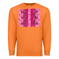 Carrot Breast Cancer Brushstrokes Premium Sweatshirt - texasbilliewilder