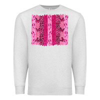 Oatmeal Heather Breast Cancer Brushstrokes Premium Sweatshirt - texasbilliewilder