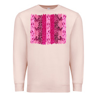 Pale Pink Breast Cancer Brushstrokes Premium Sweatshirt - texasbilliewilder