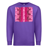 Purple Breast Cancer Brushstrokes Premium Sweatshirt - texasbilliewilder