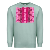 Seafoam Breast Cancer Brushstrokes Premium Sweatshirt - texasbilliewilder