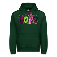 Forest Green dope with afro black woman Urban Hoodie - NancyCooperArtShop