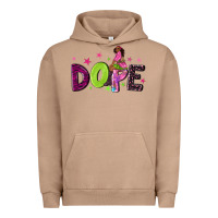 Pigment Burro dope with afro black woman Urban Hoodie - NancyCooperArtShop