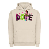 Pigment French Oak dope with afro black woman Urban Hoodie - NancyCooperArtShop