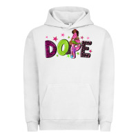 Pigment Lunar Rock dope with afro black woman Urban Hoodie - NancyCooperArtShop