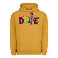 Pigment Peanut Butter dope with afro black woman Urban Hoodie - NancyCooperArtShop