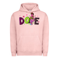 Dope With Afro Black Woman Urban Hoodie | Teevron