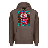 Coffee candy machine  with heart candies  air Premium Hoodie - AdoDesignShop
