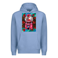Colony Blue candy machine  with heart candies  air Premium Hoodie - AdoDesignShop