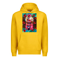 Lemon candy machine  with heart candies  air Premium Hoodie - AdoDesignShop
