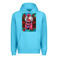 Ocean Blue candy machine  with heart candies  air Premium Hoodie - AdoDesignShop