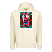 Sandshell candy machine  with heart candies  air Premium Hoodie - AdoDesignShop
