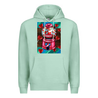 Seafoam candy machine  with heart candies  air Premium Hoodie - AdoDesignShop