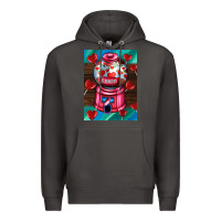 Smoke candy machine  with heart candies  air Premium Hoodie - AdoDesignShop