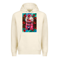 Tofu candy machine  with heart candies  air Premium Hoodie - AdoDesignShop