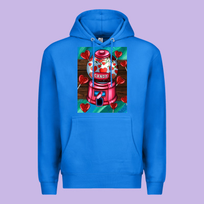 Candy Machine  With Heart Candies  Air Premium Hoodie Designed By Adodesignshop