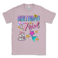Lilac birthday girl 7 Classic Tee - BundleAndBundleShop