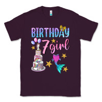 Plum birthday girl 7 Classic Tee - BundleAndBundleShop