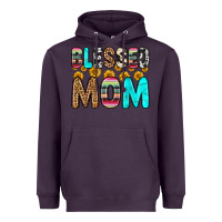 Plum blessed mom Heavyweight Hoodie - Zillion Design Studio