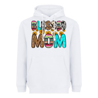 White blessed mom Heavyweight Hoodie - Zillion Design Studio