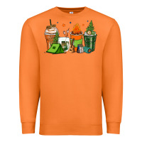 Carrot camping coffee cups Premium Sweatshirt - Zillion Design Studio