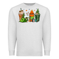 Oatmeal Heather camping coffee cups Premium Sweatshirt - Zillion Design Studio
