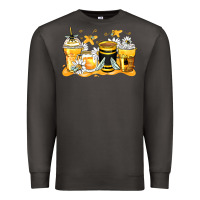 Smoke bumble bee coffee cups Premium Sweatshirt - Zillion Design Studio