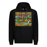 Black camping is my happy place Premium Hoodie - Artiststas
