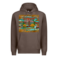 Coffee camping is my happy place Premium Hoodie - Artiststas