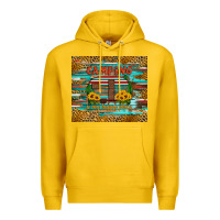 Lemon camping is my happy place Premium Hoodie - Artiststas
