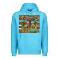 Ocean Blue camping is my happy place Premium Hoodie - Artiststas