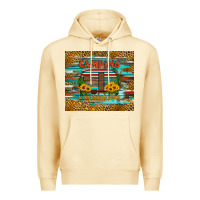 Pina Colada camping is my happy place Premium Hoodie - Artiststas