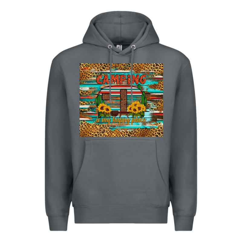 Camping Is My Happy Place Premium Hoodie by Artiststas | Teevron
