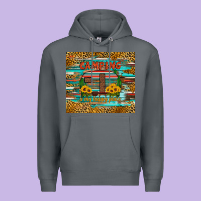 Camping Is My Happy Place Premium Hoodie Designed By Artiststas
