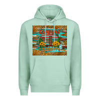 Seafoam camping is my happy place Premium Hoodie - Artiststas
