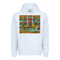 White camping is my happy place Premium Hoodie - Artiststas