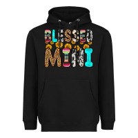 Black blessed mini Heavyweight Hoodie - Zillion Design Studio