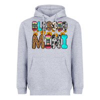 Heather Grey blessed mini Heavyweight Hoodie - Zillion Design Studio