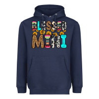 Navy blessed mini Heavyweight Hoodie - Zillion Design Studio