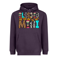 Plum blessed mini Heavyweight Hoodie - Zillion Design Studio