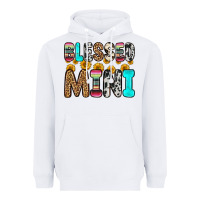 White blessed mini Heavyweight Hoodie - Zillion Design Studio
