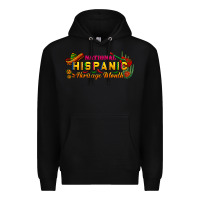 Black national hispanic heritage month Premium Hoodie - BundleAndBundleShop