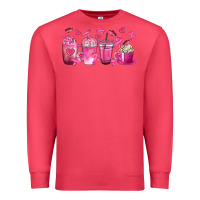 Cardinal Breast Cancer Coffee Cups Premium Sweatshirt - texasbilliewilder