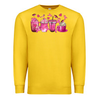 Lemon Breast Cancer Coffee Cups Premium Sweatshirt - texasbilliewilder