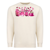 Sandshell Breast Cancer Coffee Cups Premium Sweatshirt - texasbilliewilder