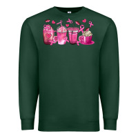 Sports Green Breast Cancer Coffee Cups Premium Sweatshirt - texasbilliewilder