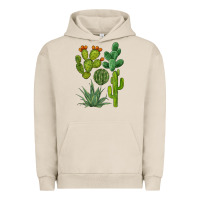 Pigment French Oak watercolor cactus bundle preview Urban Hoodie - BarkalooDesign
