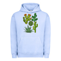 Pigment Grape Ice watercolor cactus bundle preview Urban Hoodie - BarkalooDesign