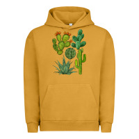 Pigment Peanut Butter watercolor cactus bundle preview Urban Hoodie - BarkalooDesign